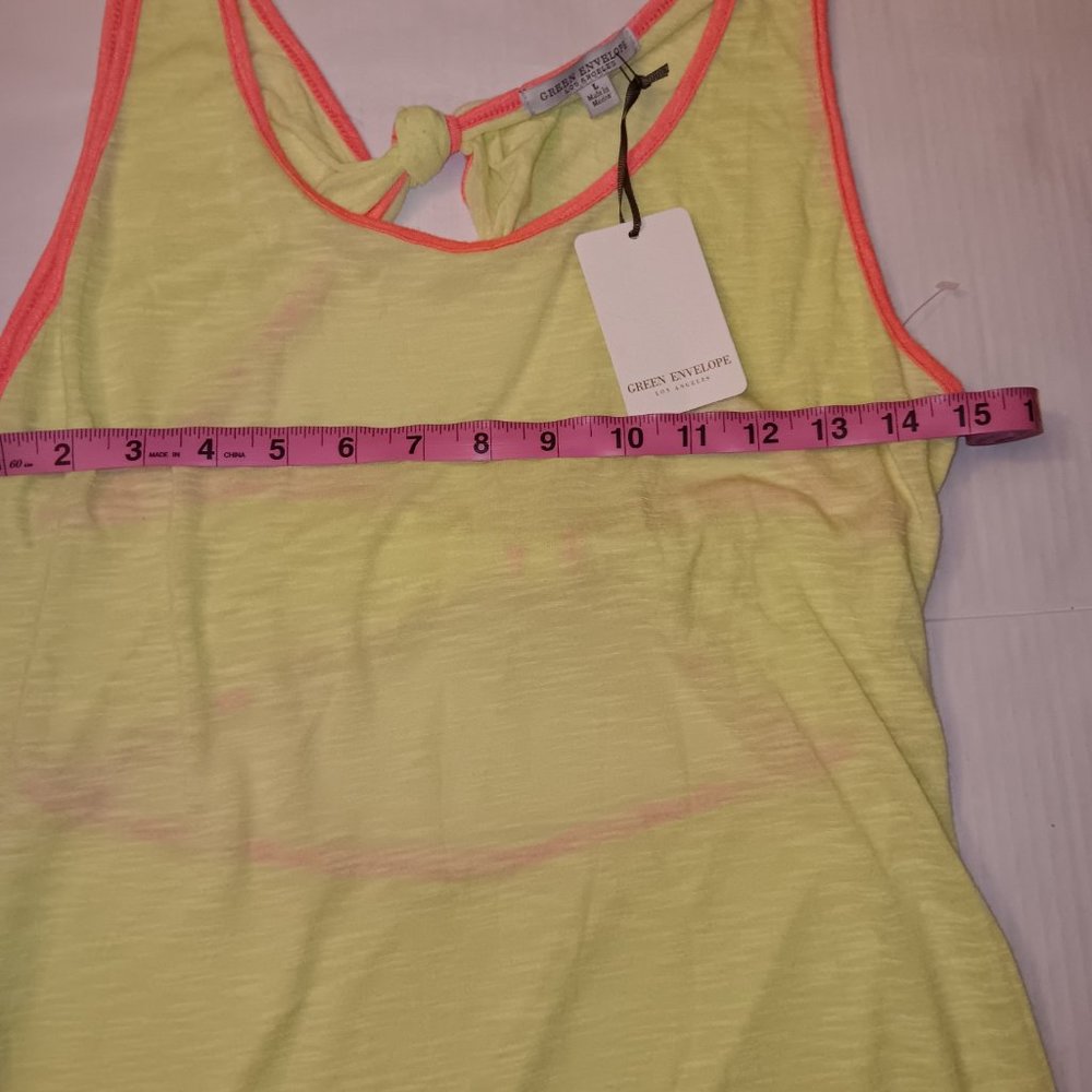 GREEN ENVELOPE KNOTTED PEEKABOO BACK SWIM COVERUP DRESS - Picture 8 of 12